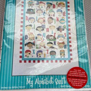 My Alphabet Quilt Pattern Instruction Ashley Heryer 2010 Uncut